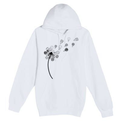 Dandelion Ballooning Hot Air Balloon Pilot Balloonist Premium Pullover Hoodie