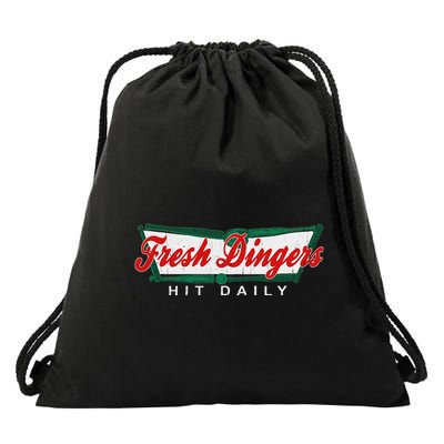 DonT Bunt Hit Fresh Dingers Drawstring Bag