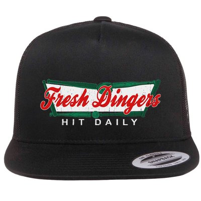 DonT Bunt Hit Fresh Dingers Flatbill Hat