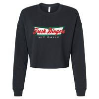 DonT Bunt Hit Fresh Dingers Cropped Pullover Crew