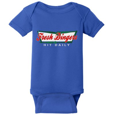DonT Bunt Hit Fresh Dingers Baby Bodysuit