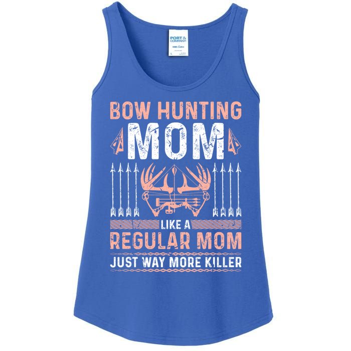 Deer Bow Hunting Mom Archery Mothers Day Funny Gift Ladies Essential Tank