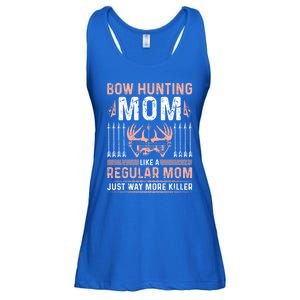 Deer Bow Hunting Mom Archery Mothers Day Funny Gift Ladies Essential Flowy Tank