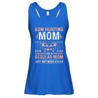 Deer Bow Hunting Mom Archery Mothers Day Funny Gift Ladies Essential Flowy Tank