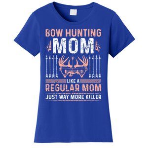 Deer Bow Hunting Mom Archery Mothers Day Funny Gift Women's T-Shirt