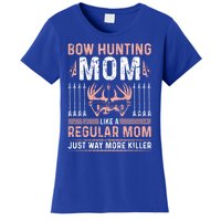 Deer Bow Hunting Mom Archery Mothers Day Funny Gift Women's T-Shirt