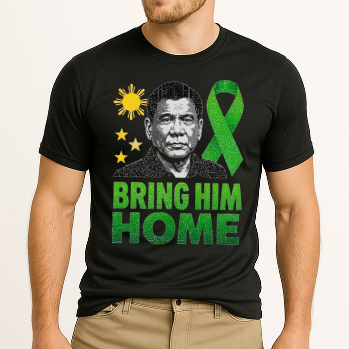 Duterte Bring Him Home Philippines PRRD DU30 Supporter Cooling Performance Crew T-Shirt