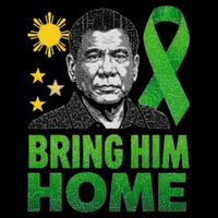 Duterte Bring Him Home Philippines PRRD DU30 Supporter Cooling Performance Crew T-Shirt