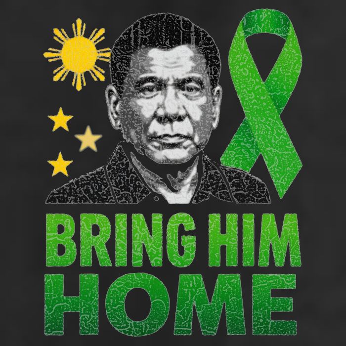 Duterte Bring Him Home Philippines PRRD DU30 Supporter Adult Drive Performance Visor
