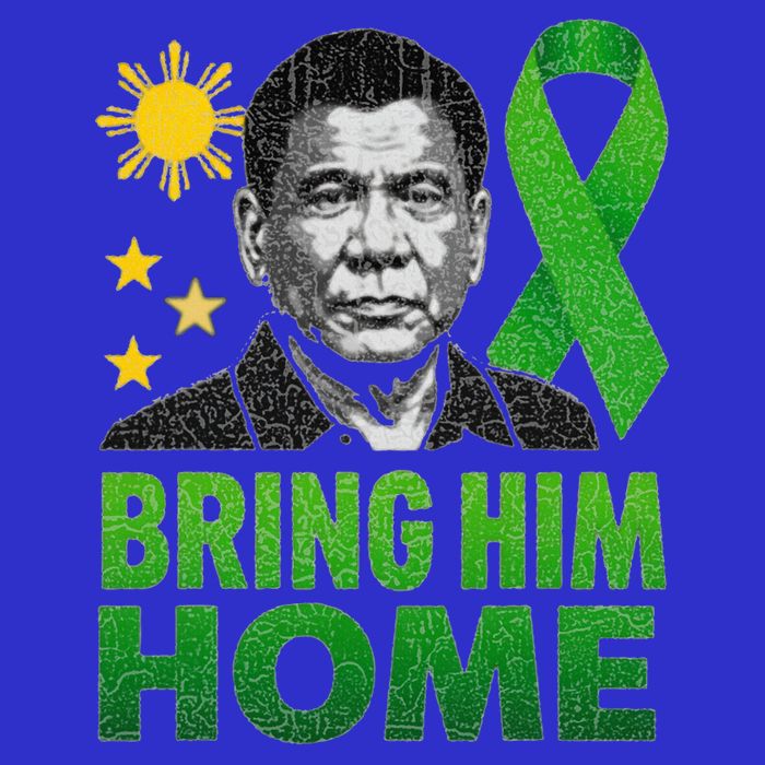 Duterte Bring Him Home Philippines PRRD DU30 Supporter Button