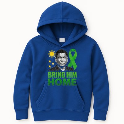 Duterte Bring Him Home Philippines PRRD DU30 Supporter Kids Hoodie