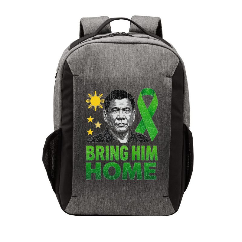 Duterte Bring Him Home Philippines PRRD DU30 Supporter Vector Backpack