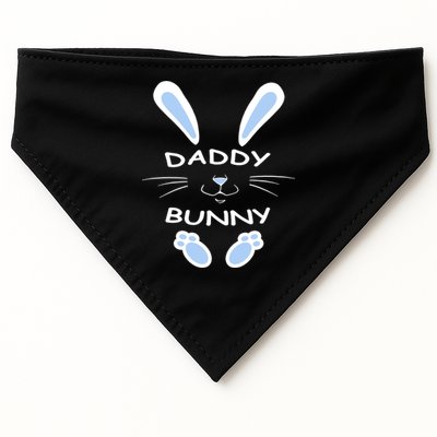 Daddy Bunny Happy Easter Day Funny Easter Rabbit Father Dad Gift USA-Made Doggie Bandana