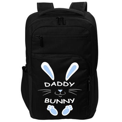 Daddy Bunny Happy Easter Day Funny Easter Rabbit Father Dad Gift Impact Tech Backpack