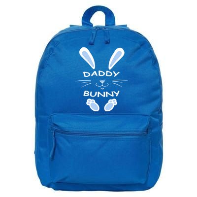 Daddy Bunny Happy Easter Day Funny Easter Rabbit Father Dad Gift 16 in Basic Backpack