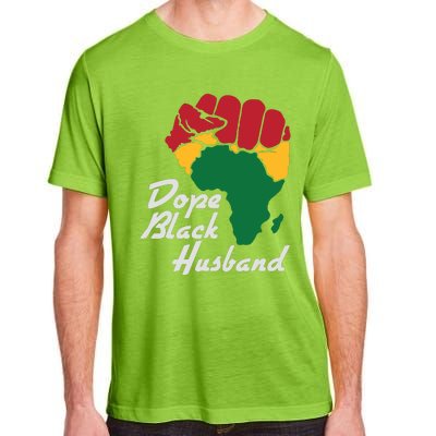 Dope Black Husband Black History Month Adult ChromaSoft Performance T-Shirt