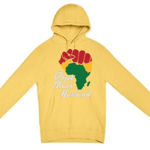 Dope Black Husband Black History Month Premium Pullover Hoodie