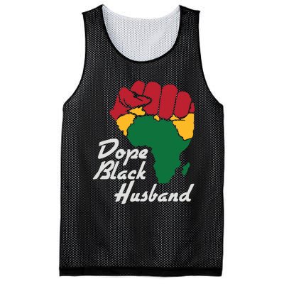 Dope Black Husband Black History Month Mesh Reversible Basketball Jersey Tank