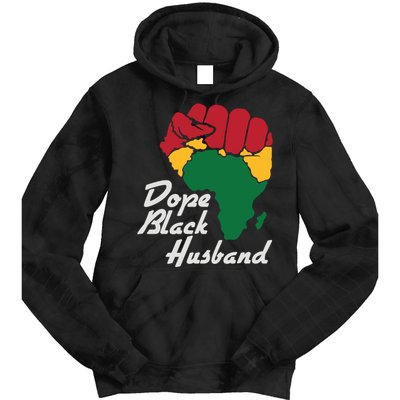 Dope Black Husband Black History Month Tie Dye Hoodie