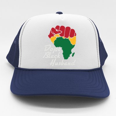 Dope Black Husband Black History Month Trucker Hat