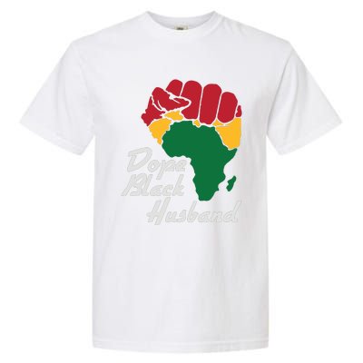 Dope Black Husband Black History Month Garment-Dyed Heavyweight T-Shirt