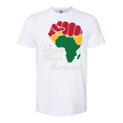 Dope Black Husband Black History Month Softstyle CVC T-Shirt