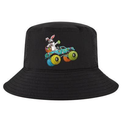 Dabbing Bunny Happy Easter Monster Truck Lovers Cool Comfort Performance Bucket Hat