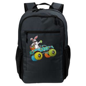 Dabbing Bunny Happy Easter Monster Truck Lovers Daily Commute Backpack