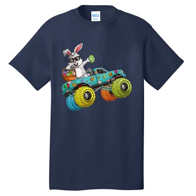 Dabbing Bunny Happy Easter Monster Truck Lovers Tall T-Shirt