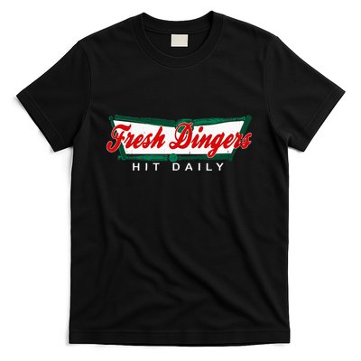 DonT Bunt Hit Fresh Dingers Funny Baseball Softball Game T-Shirt