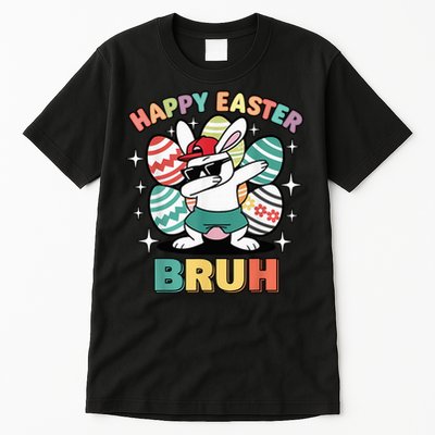 Dab Bunny Happy Easter Bruh Meme Tall T-Shirt
