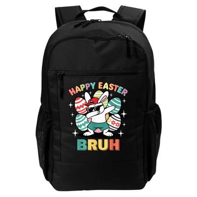 Dab Bunny Happy Easter Bruh Meme Backpack
