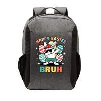Dab Bunny Happy Easter Bruh Meme Vector Backpack