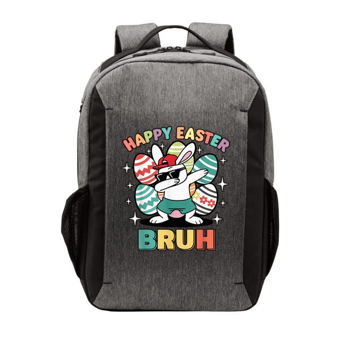 Dab Bunny Happy Easter Bruh Meme Vector Backpack