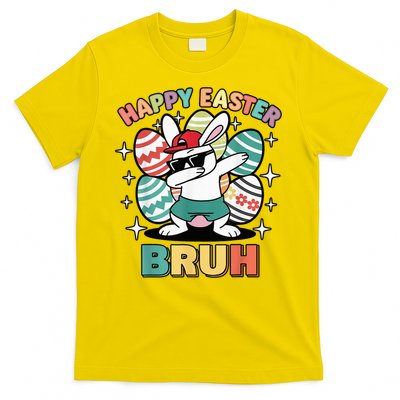 Dab Bunny Happy Easter Bruh Meme T-Shirt