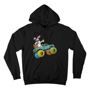 Dabbing Bunny Happy Easter Monster Truck Lovers Hoodie