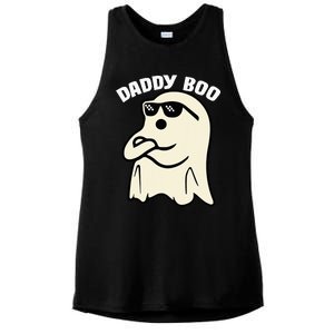 Daddy Boo Halloween Family Matching Costume Ghost Dad 2024 Ladies PosiCharge Tri-Blend Wicking Tank