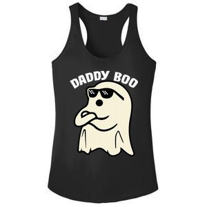 Daddy Boo Halloween Family Matching Costume Ghost Dad 2024 Ladies PosiCharge Competitor Racerback Tank