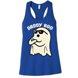 Daddy Boo Halloween Family Matching Costume Ghost Dad 2024 Women's Racerback Tank