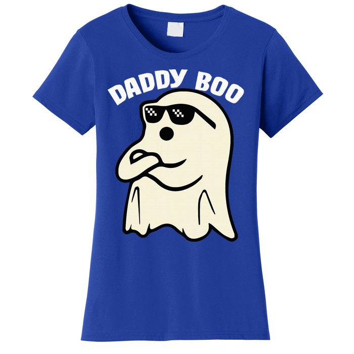 Daddy Boo Halloween Family Matching Costume Ghost Dad 2024 Women's T-Shirt