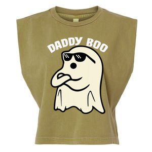 Daddy Boo Halloween Family Matching Costume Ghost Dad 2024 Garment-Dyed Women's Muscle Tee