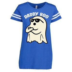 Daddy Boo Halloween Family Matching Costume Ghost Dad 2024 Enza Ladies Jersey Football T-Shirt