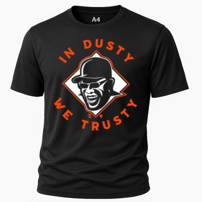 Dusty Baker - In Dusty We Trusty - Houston Baseball Cooling Performance Crew T-Shirt
