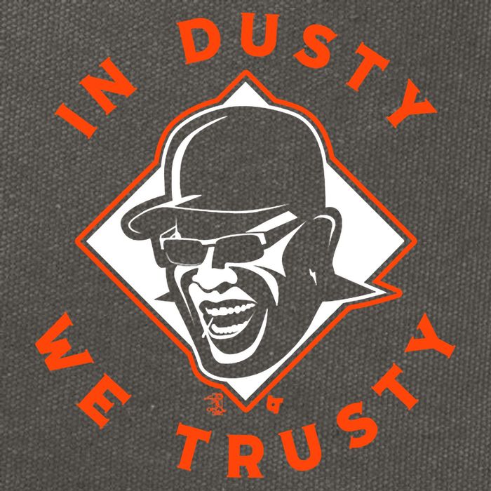 Dusty Baker - In Dusty We Trusty - Houston Baseball Cotton Canvas Backpack