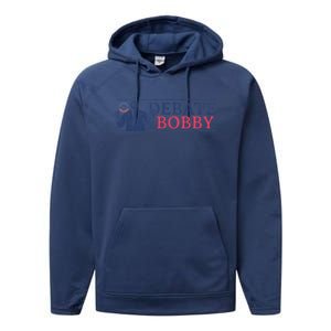 Debate Bobby I Am A Kennedy Democrat 2024 Performance Fleece Hoodie