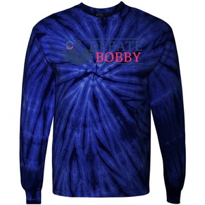 Debate Bobby I Am A Kennedy Democrat 2024 Tie-Dye Long Sleeve Shirt