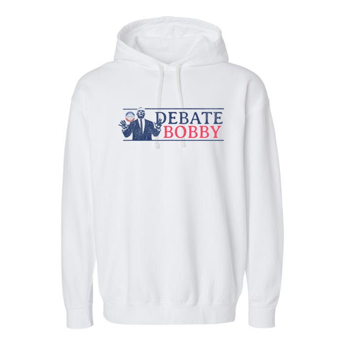 Debate Bobby I Am A Kennedy Democrat 2024 Garment-Dyed Fleece Hoodie