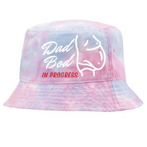 Dad Bod In Progress ItS A Father Figure Gift Tie-Dyed Bucket Hat