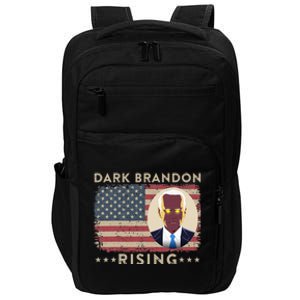 Dark Brandon is Rising Dark Brandon Rises Pro Biden USA Flag Impact Tech Backpack