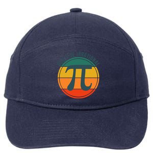 Don't Be Irrational, Happy Pi Irrational, Symbol Pi Day Math 7-Panel Snapback Hat